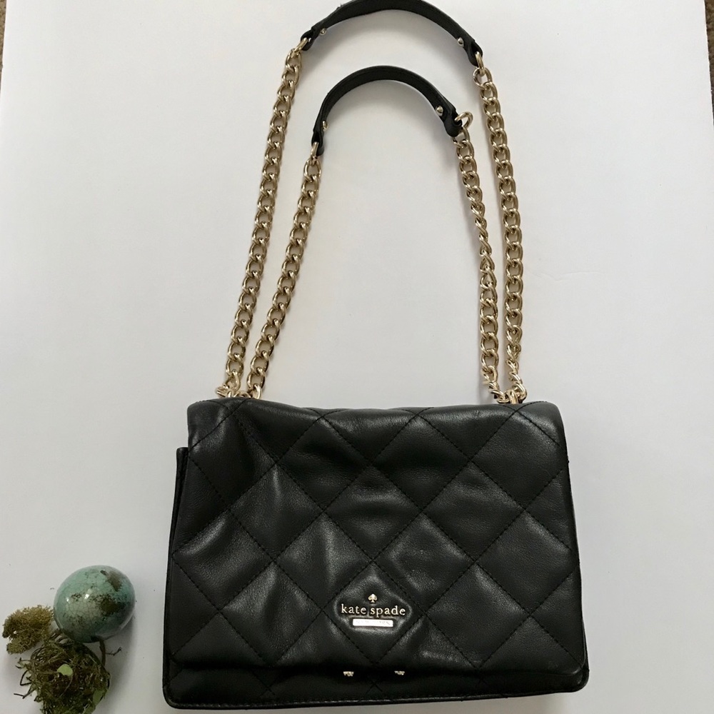 SALE 💕 Black Kate Spade Quilted Purse
